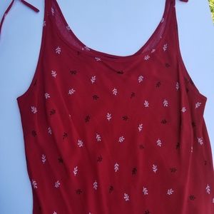 Victoria Holly Red Shift Dress Size 10